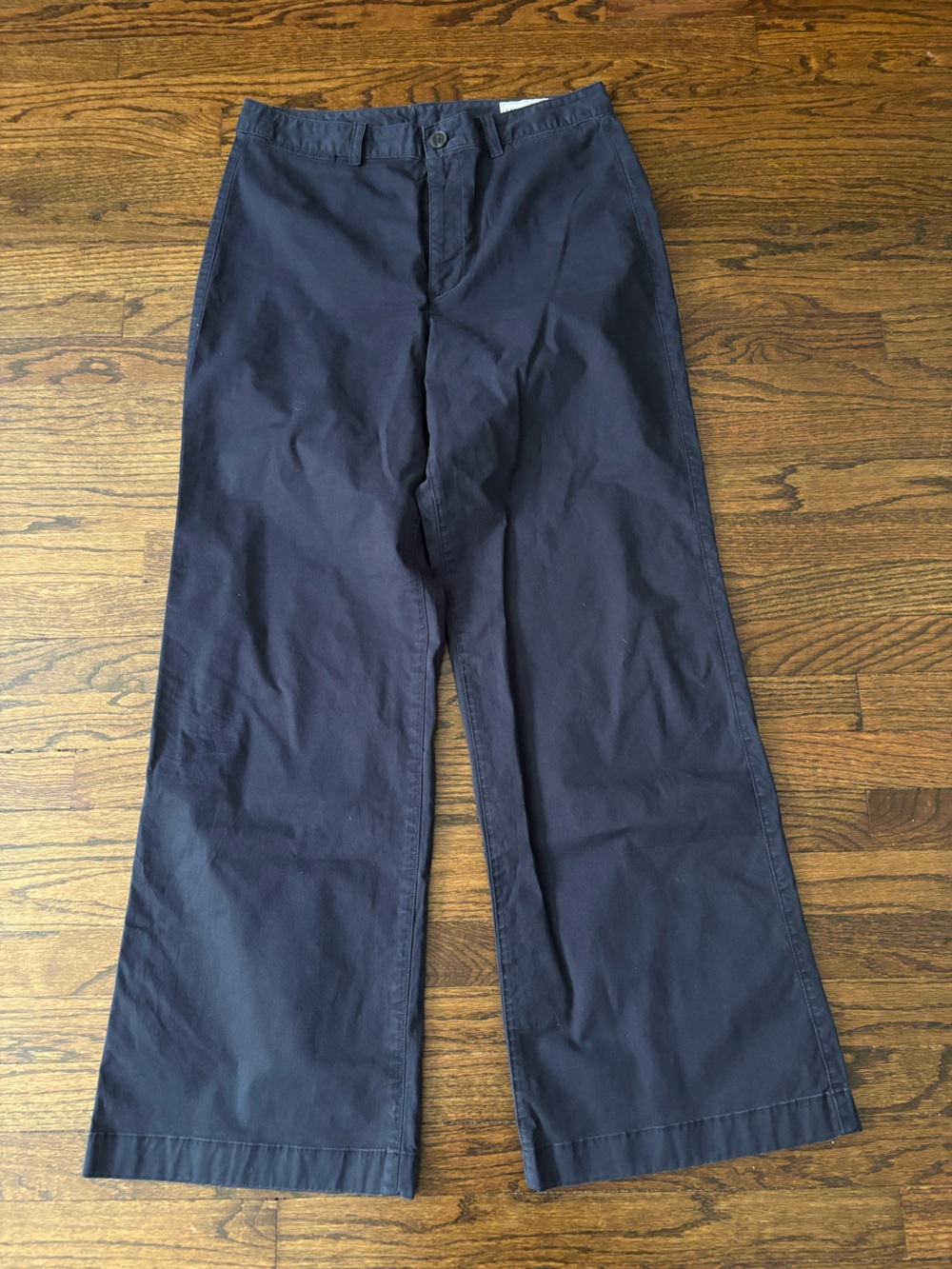 Gap Navy Blue High Rise Stride Ankle Casual Pants Size 14 Tall